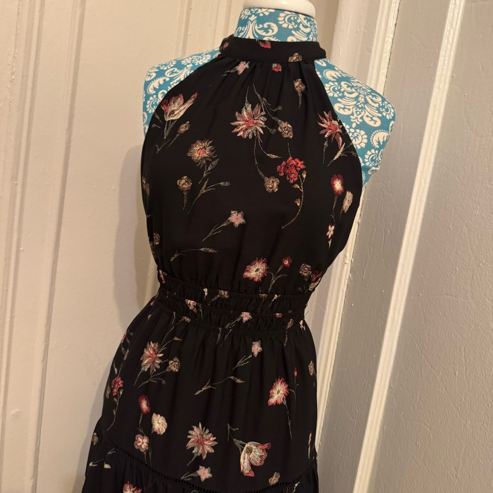 Lost + Wander Black Fleur Maxi Floral Dress - Picture 8 of 13